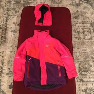 Helly Hanson youth ski jacket size 8
